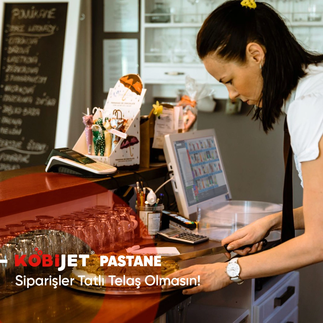 KOBİJET Pastane Adisyon Sistemi - POS Programı ile Tatlı ve Pasta Sipariş Yönetimi